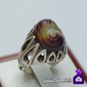 انگشتر عقیق باباقوری کد002