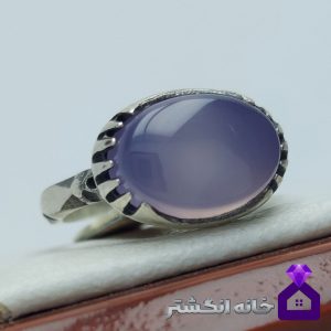 انگشتر عقیق سوسنی زنانه کد123
